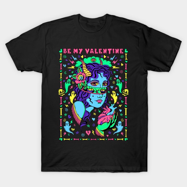 Be My Valentine T-Shirt by ReclusiveCrafts